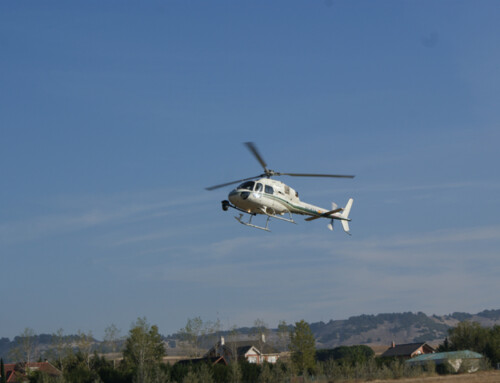 Reportaje aéreo con helicóptero sobre Valladolid