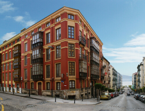 Infografía para nueva promoción de viviendas en la ciudad de Santander