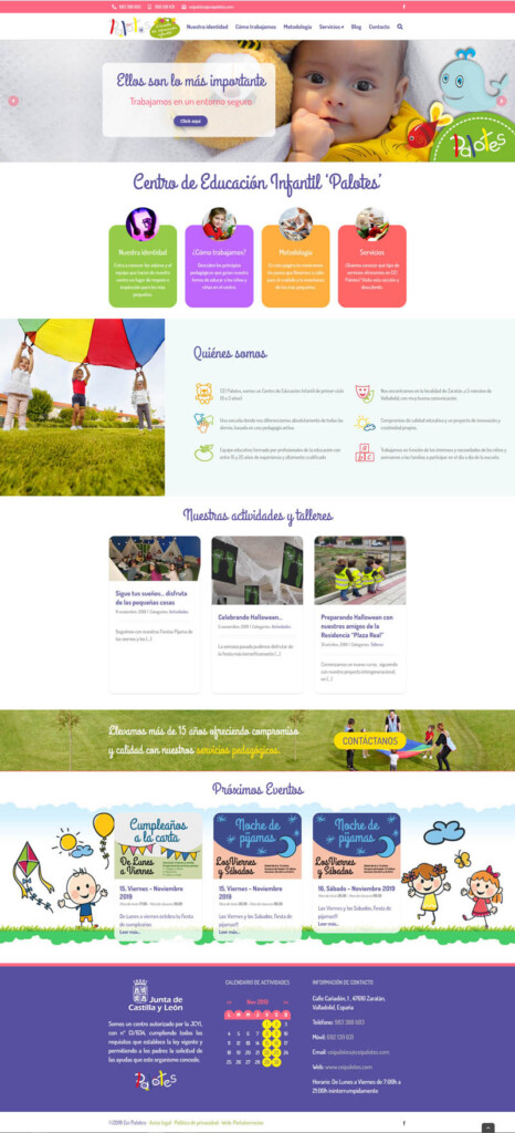 Web escuela infantil